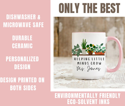 Personalized Teacher Mug: Thank You Gift