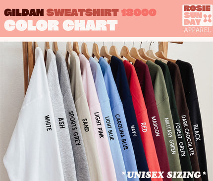 Custom Birth Month Flower Sweatshirt